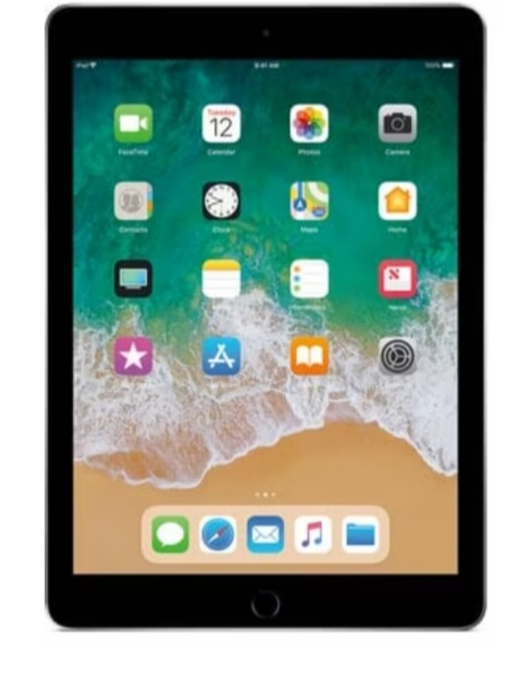 iPad with charger 6th Generation Never Used I switched to Google Like New $119